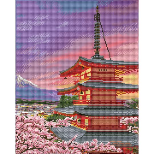 Diamond Dotz Facet Art Kit Chinese Pagoda Michaels